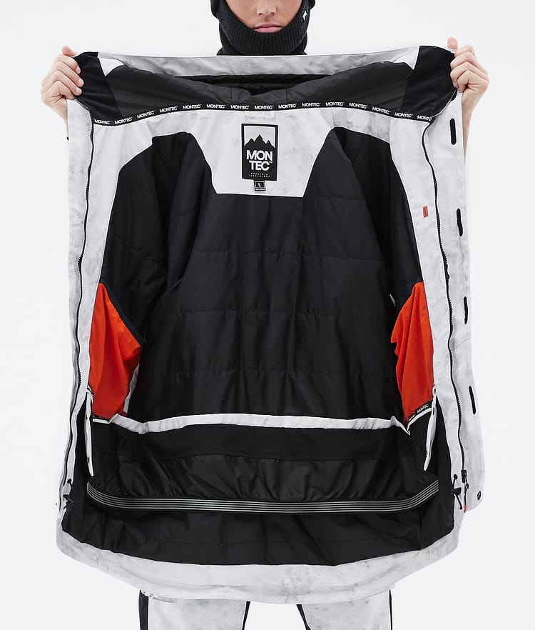 Montec Fawk Snowboardjakke Herre White Tiedye, Bilde 10 av 10