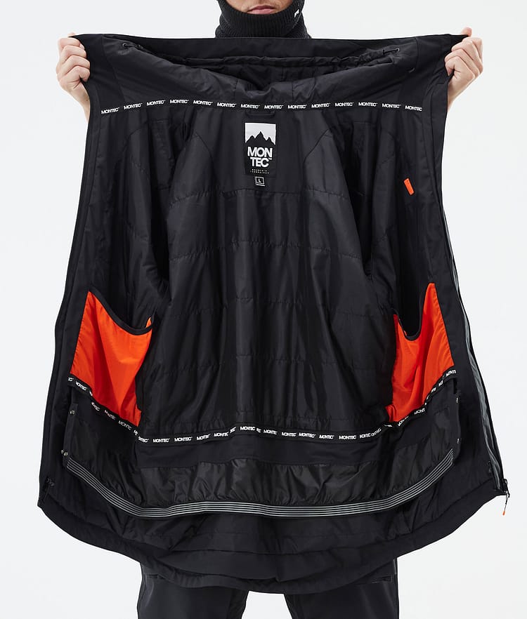 Montec Arch Snowboardjakke Herre Black Renewed, Bilde 9 av 9