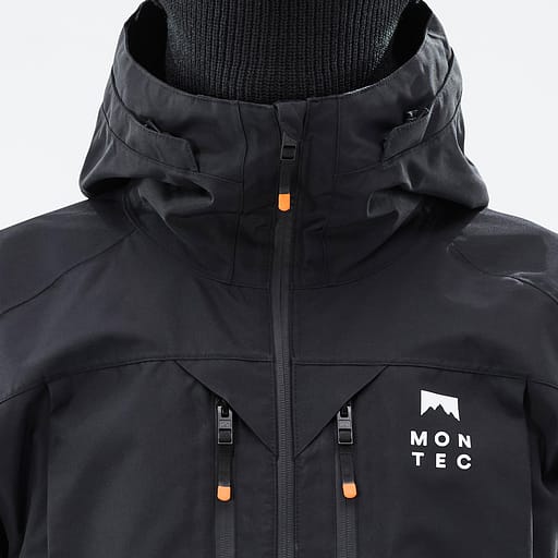 Frontglidelås med indre klaffer Hovedproduktdetaljbilde,