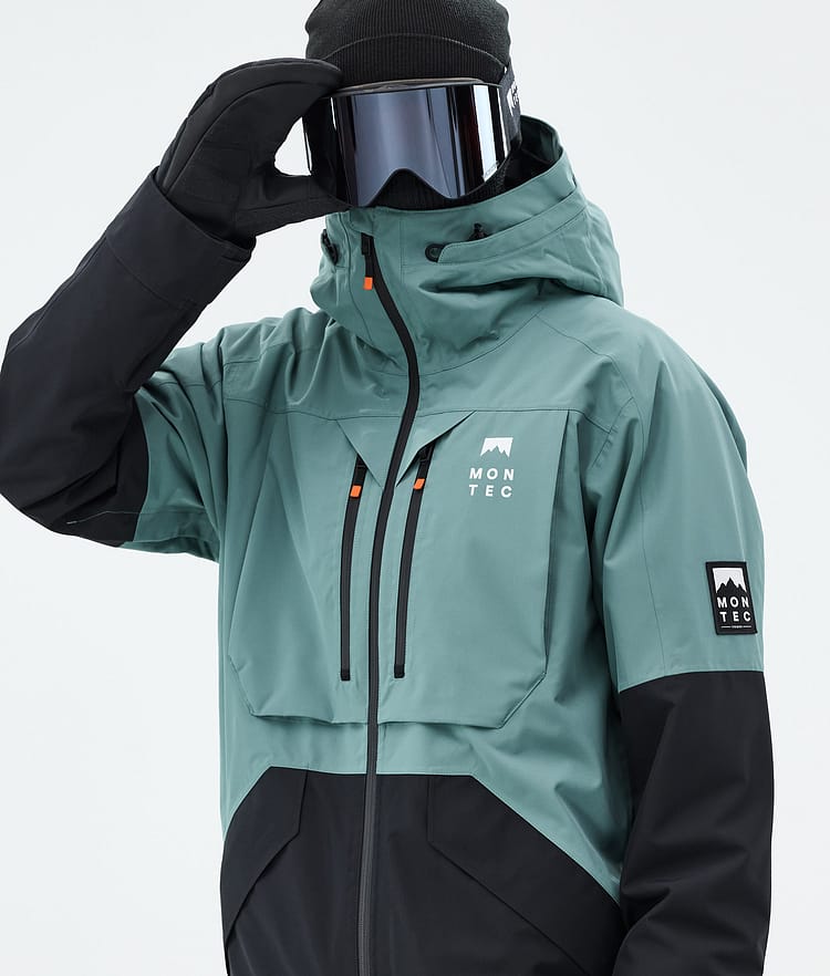 Montec Arch Snowboardjakke Herre Atlantic/Black Renewed, Bilde 2 av 10