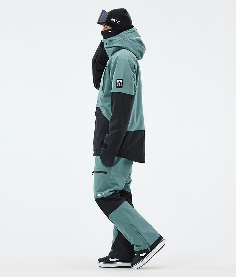 Montec Arch Snowboardjakke Herre Atlantic/Black Renewed, Bilde 4 av 10