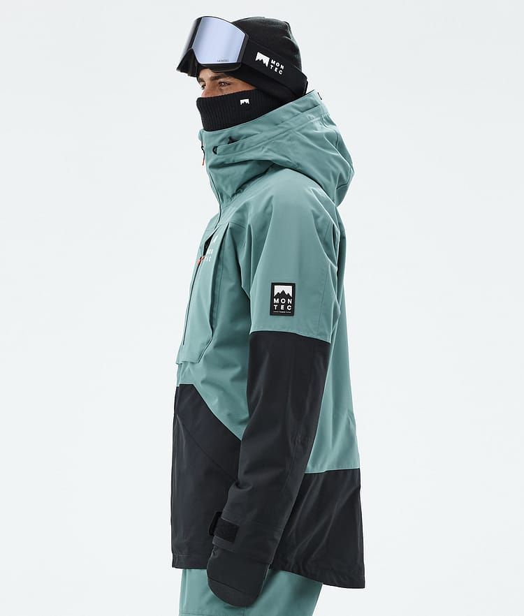 Montec Arch Snowboardjakke Herre Atlantic/Black Renewed, Bilde 6 av 10