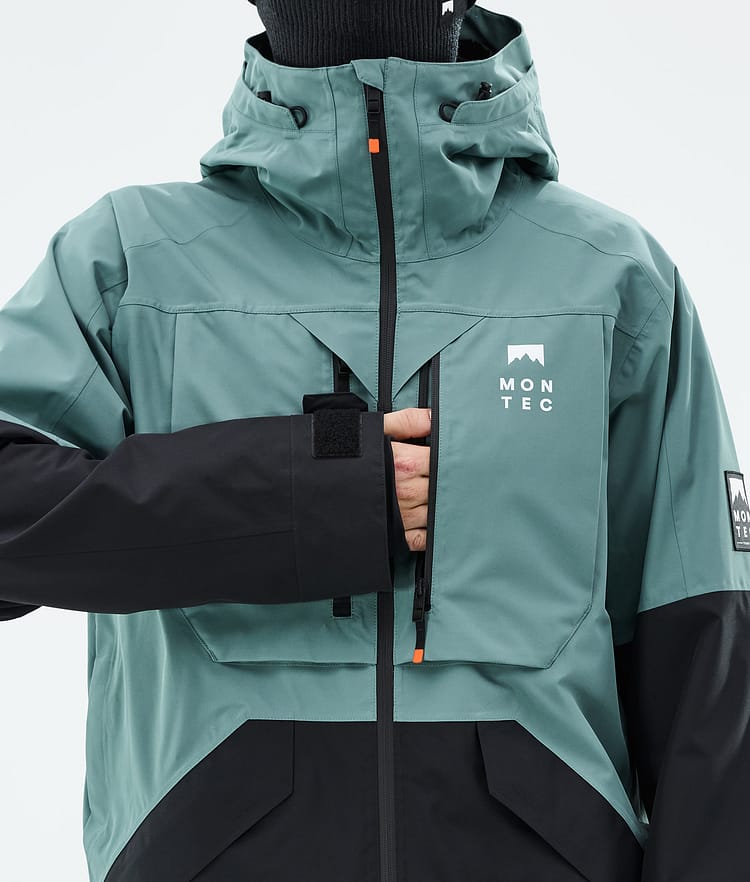 Montec Arch Snowboardjakke Herre Atlantic/Black Renewed, Bilde 9 av 10