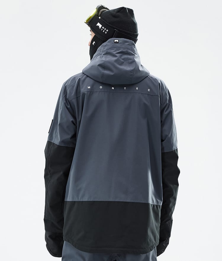 Montec Arch Snowboardjakke Herre Metal Blue/Black Renewed, Bilde 7 av 10