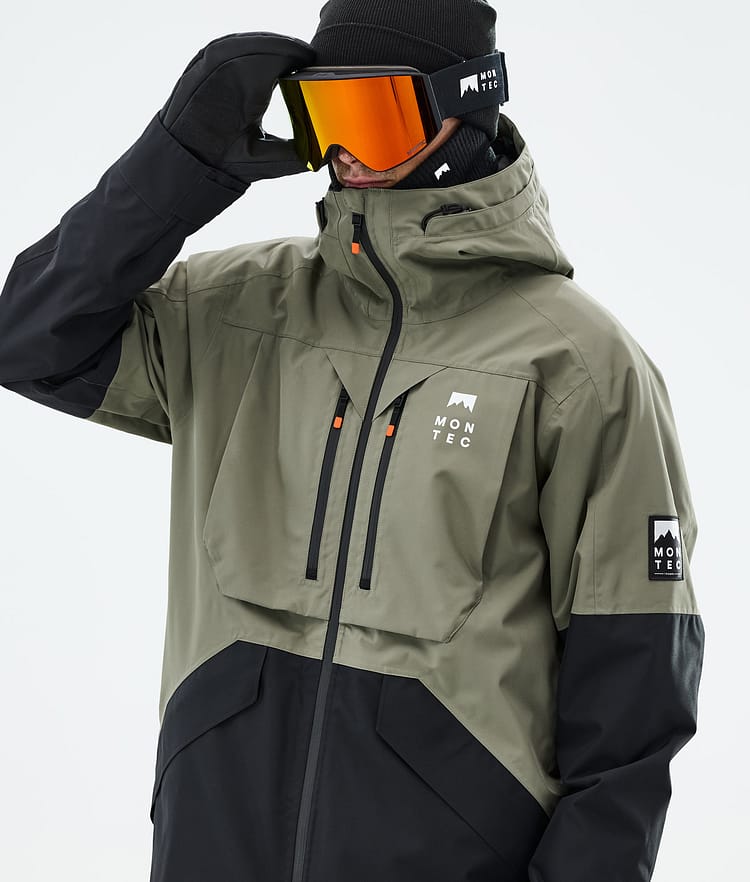 Montec Arch Snowboardjakke Herre Greenish/Black, Bilde 2 av 10