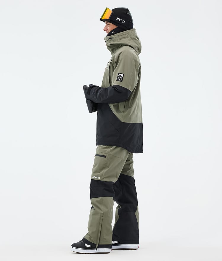 Montec Arch Snowboardjakke Herre Greenish/Black, Bilde 4 av 10