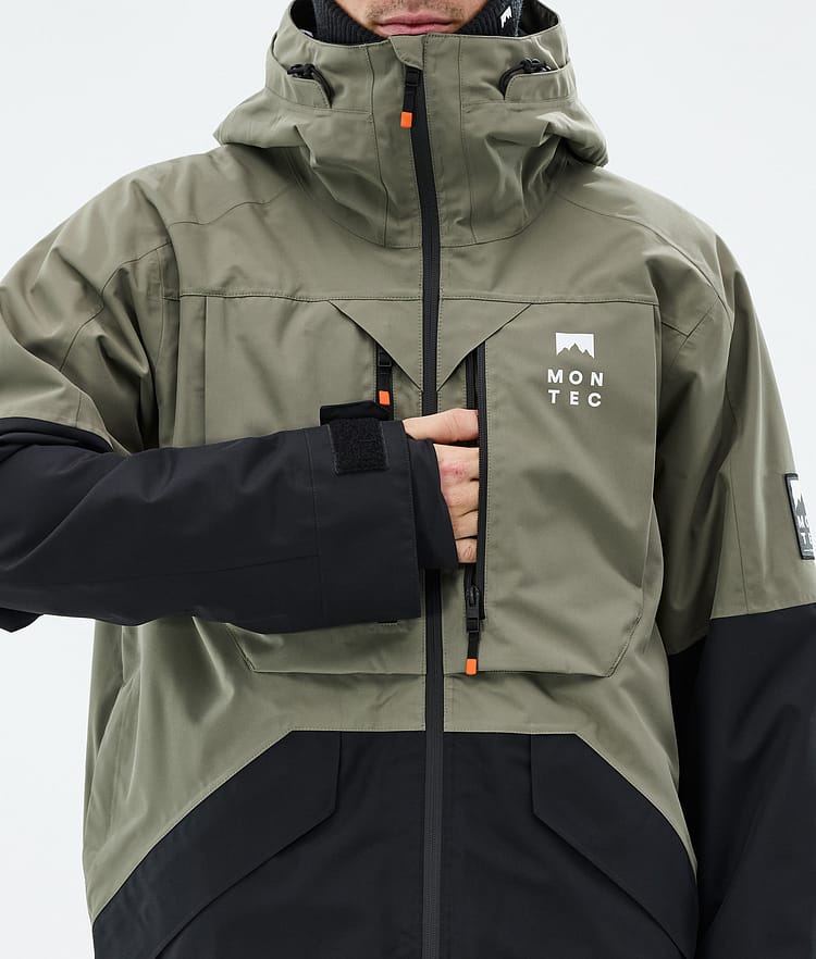 Montec Arch Snowboardjakke Herre Greenish/Black, Bilde 9 av 10
