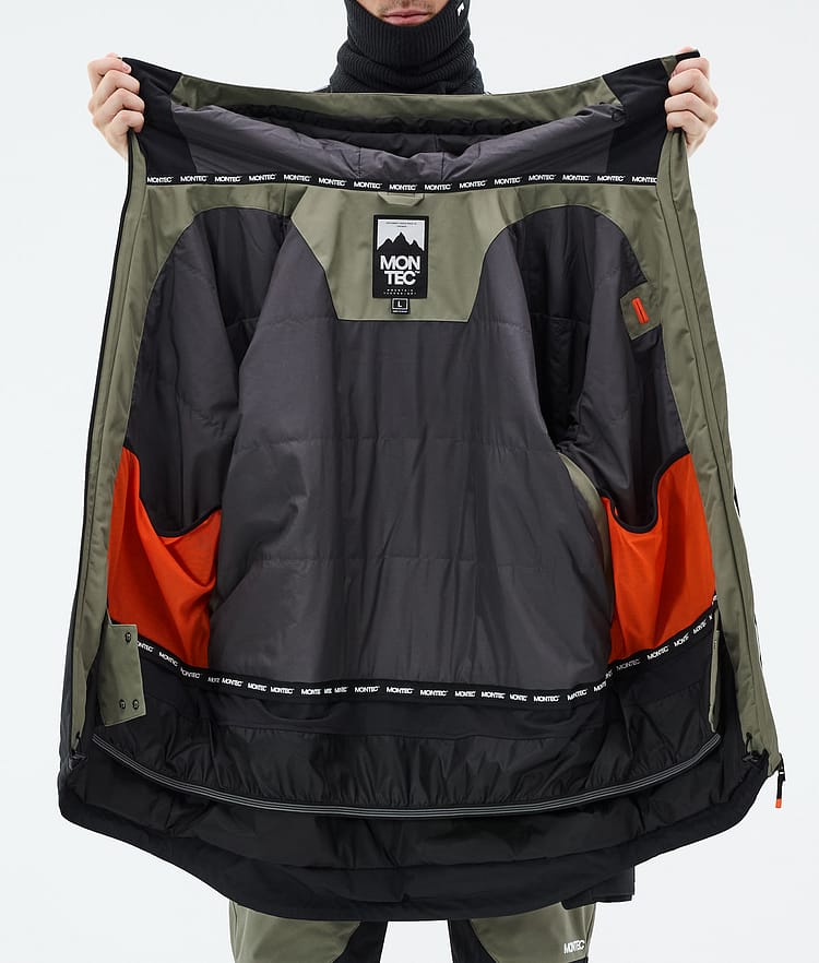 Montec Arch Snowboardjakke Herre Greenish/Black, Bilde 10 av 10