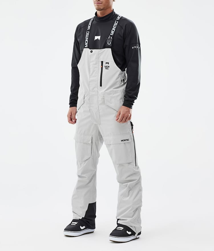Montec Fawk Snowboardbukse Herre Light Grey Renewed, Bilde 1 av 7