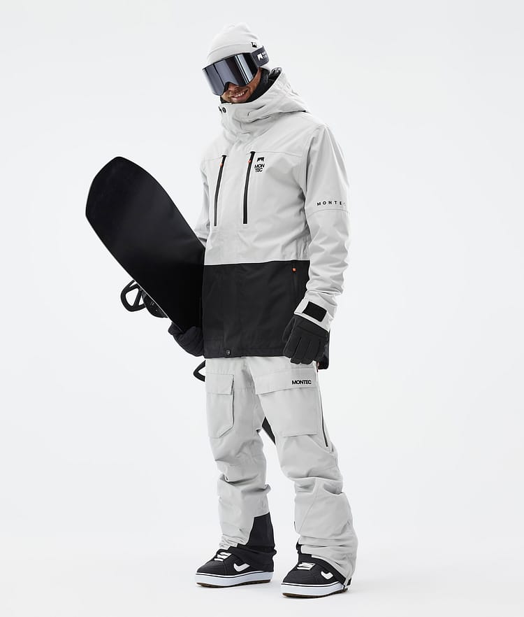 Montec Fawk Snowboardbukse Herre Light Grey Renewed, Bilde 2 av 7