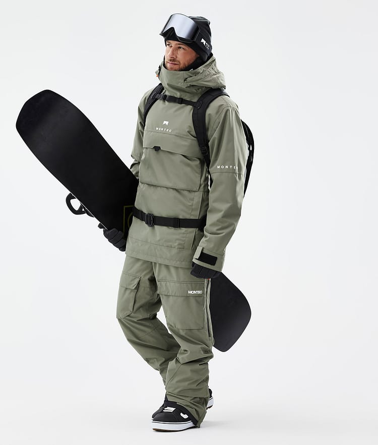 Montec Fawk Snowboardbukse Herre Greenish Renewed, Bilde 2 av 7