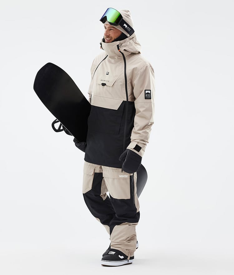 Montec Fawk Snowboardbukse Herre Sand/Black, Bilde 2 av 7