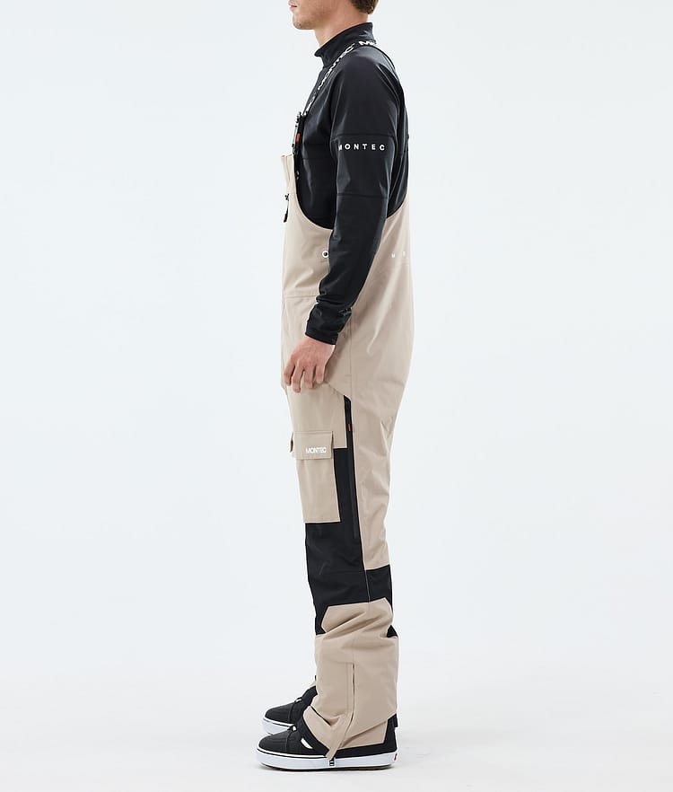 Montec Fawk Snowboardbukse Herre Sand/Black, Image 3 of 7