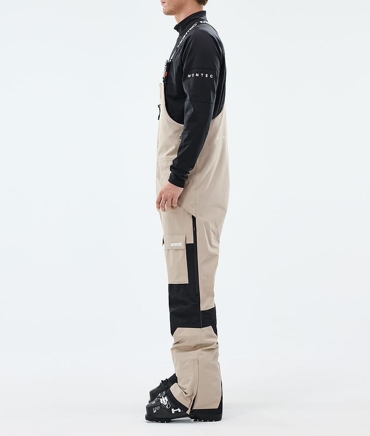 Montec Fawk Skibukse Herre Sand/Black, Bilde 3 av 7