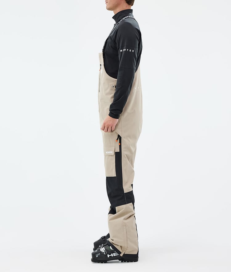 Montec Fawk Skibukse Herre Sand/Black, Bilde 2 av 6