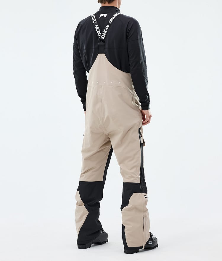 Montec Fawk Skibukse Herre Sand/Black, Bilde 4 av 7