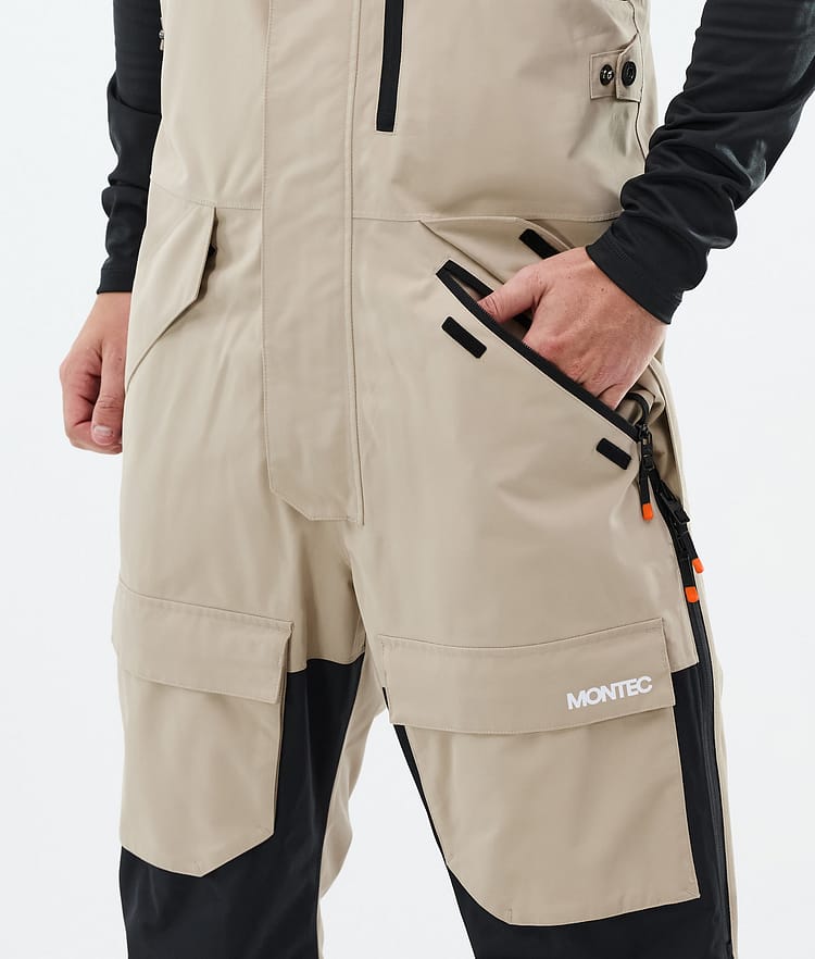 Montec Fawk Skibukse Herre Sand/Black, Bilde 4 av 6