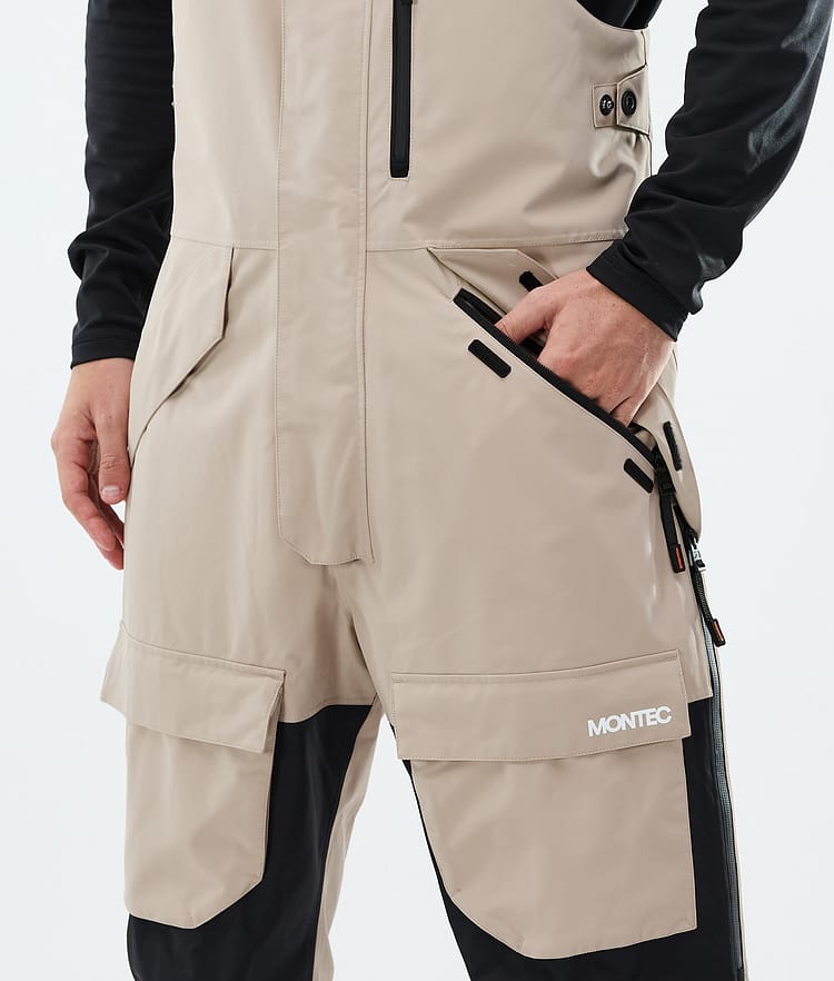 Montec Fawk Skibukse Herre Sand/Black, Bilde 5 av 7