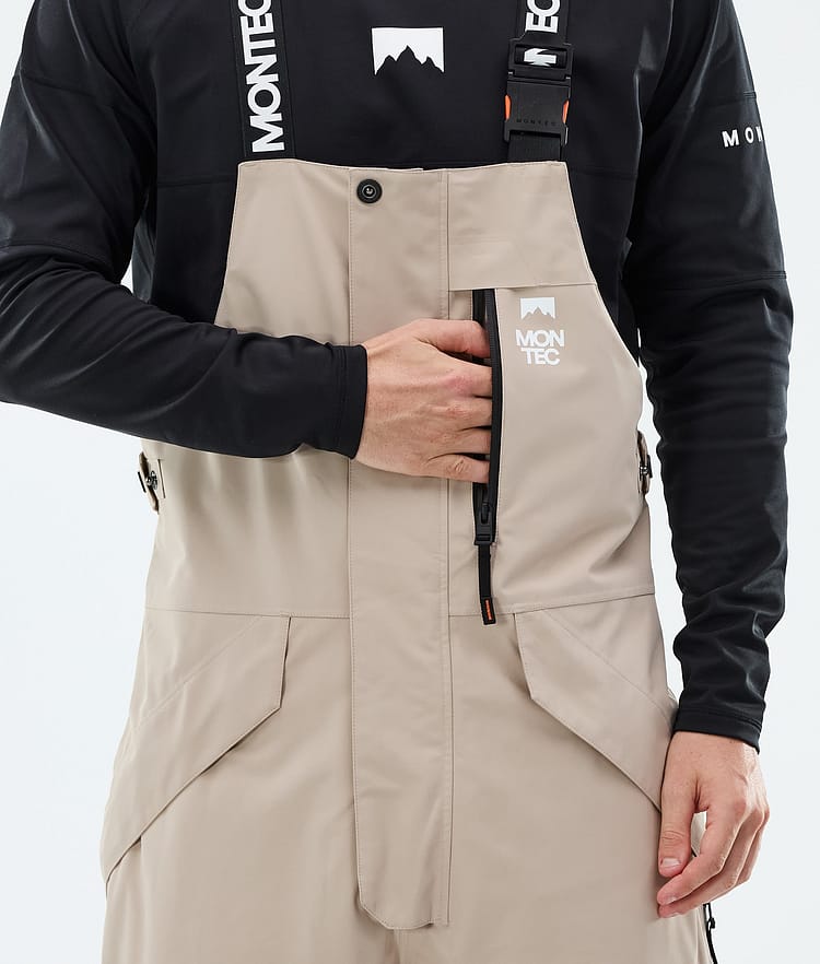 Montec Fawk Snowboardbukse Herre Sand/Black, Image 6 of 7