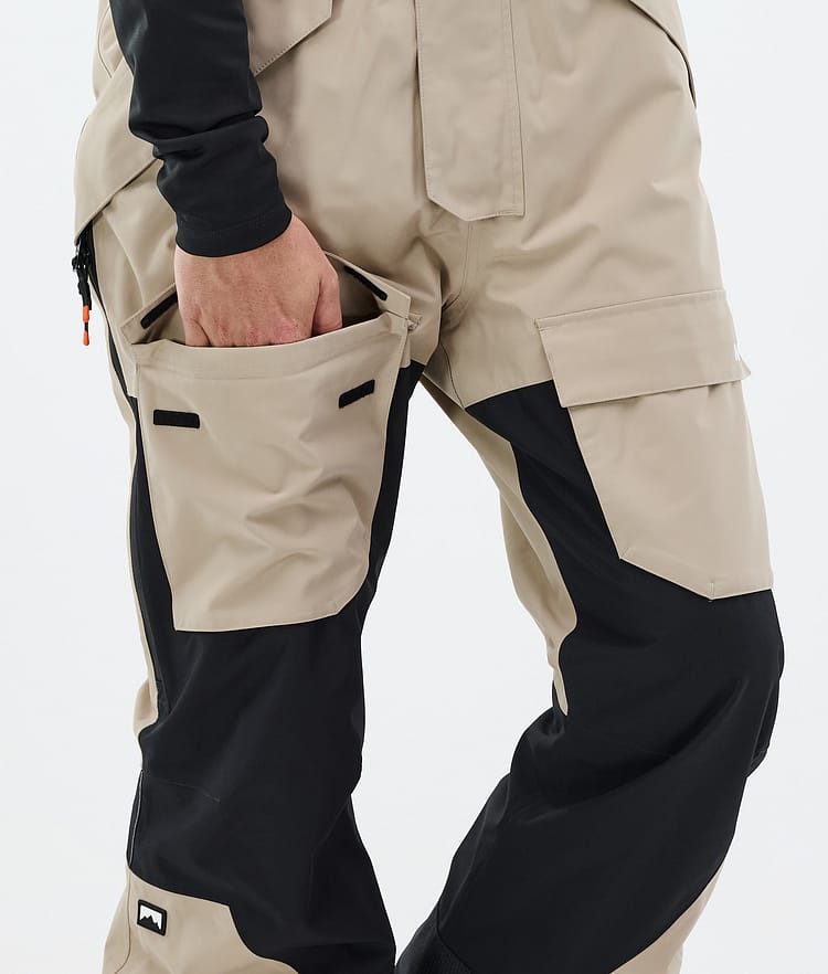 Montec Fawk Skibukse Herre Sand/Black, Bilde 6 av 6