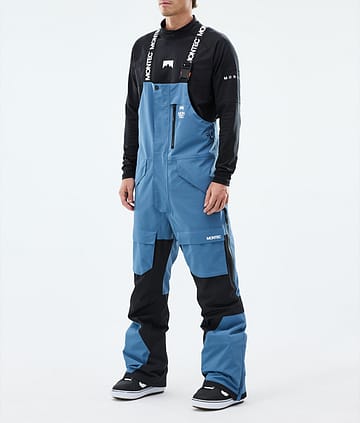Montec Fawk Snowboardbukse Blue Steel/Black