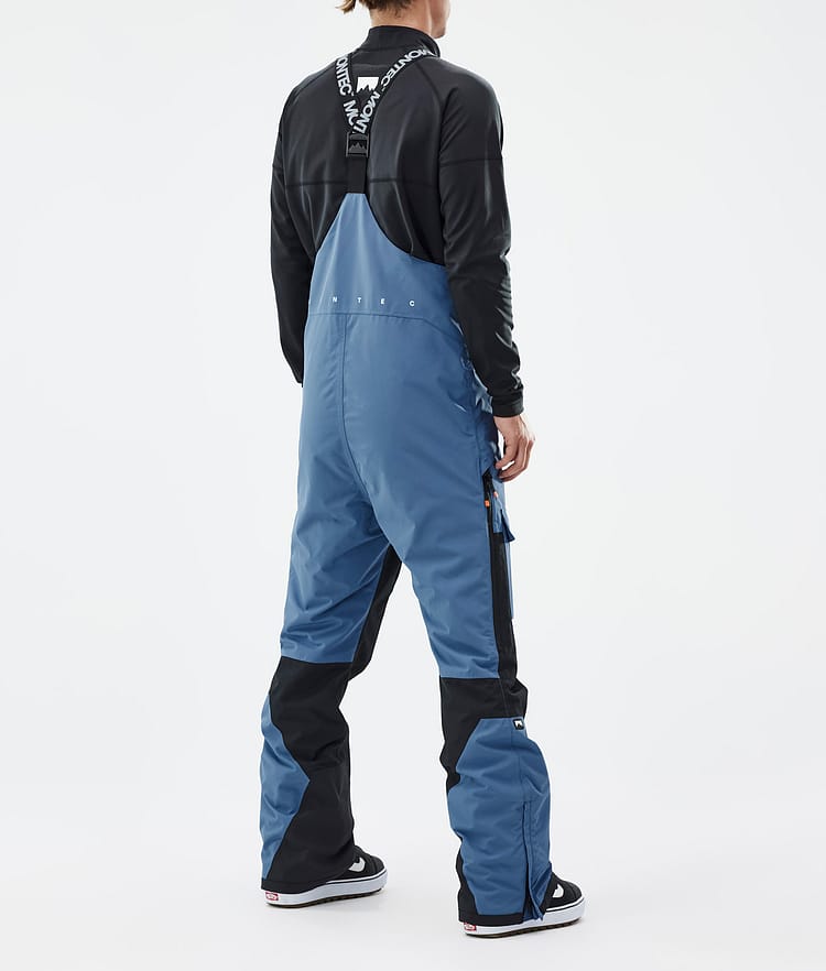 Montec Fawk Snowboardbukse Herre Blue Steel/Black Renewed, Bilde 4 av 7