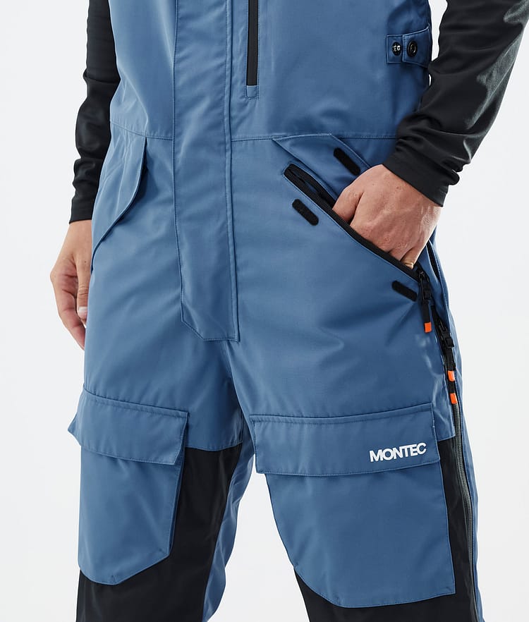 Montec Fawk Snowboardbukse Herre Blue Steel/Black Renewed, Bilde 5 av 7