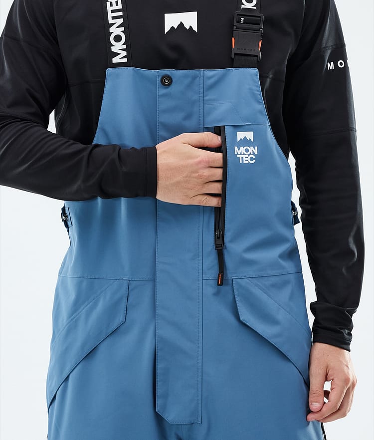 Montec Fawk Snowboardbukse Herre Blue Steel/Black, Bilde 7 av 8