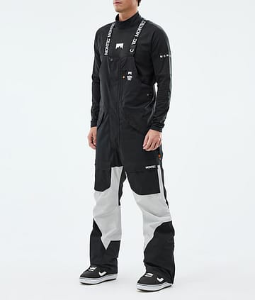 Montec Fawk Snowboardbukse Herre Black/Light Grey Renewed