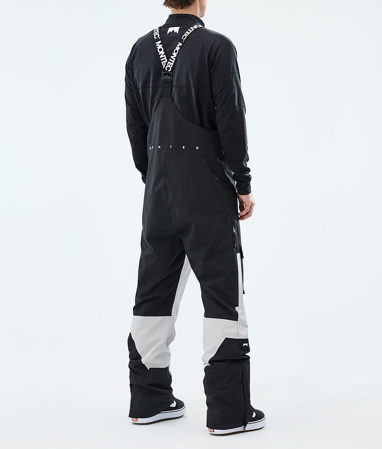 Montec Fawk Snowboardbukse Herre Black/Light Grey, Bilde 3 av 6