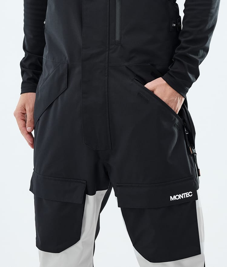 Montec Fawk Snowboardbukse Herre Black/Light Grey, Bilde 4 av 6