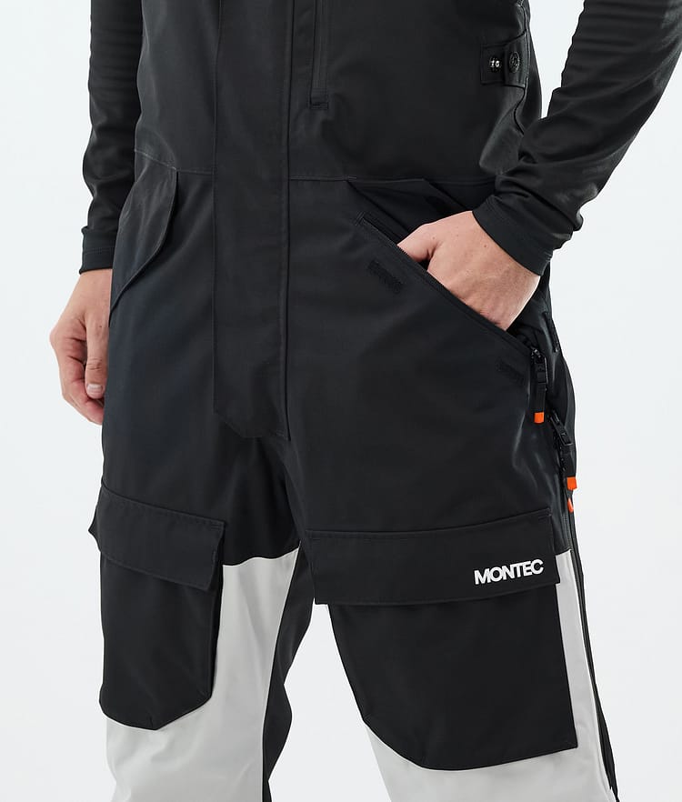 Montec Fawk Snowboardbukse Herre Black/Light Grey Renewed, Bilde 4 av 6