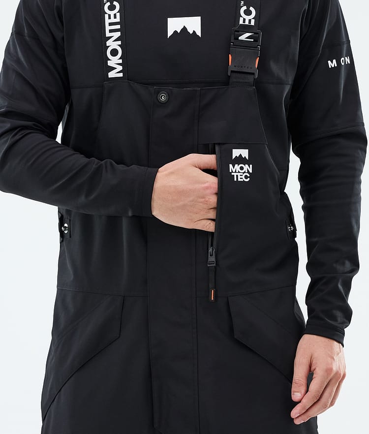 Montec Fawk Skibukse Herre Black/Light Grey, Bilde 6 av 7