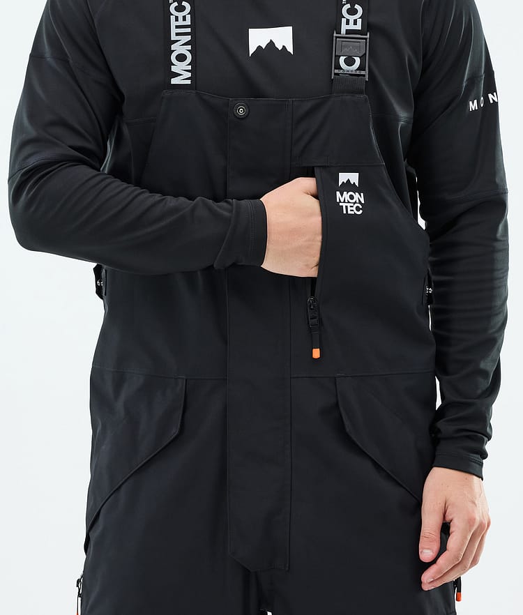 Montec Fawk Snowboardbukse Herre Black/Light Grey Renewed, Bilde 5 av 6