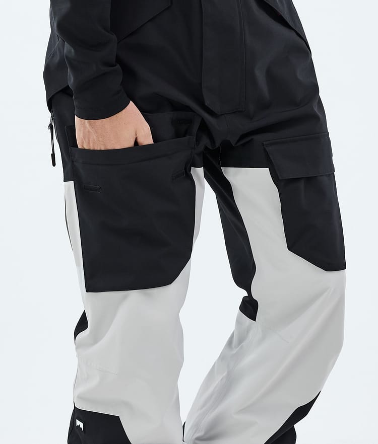 Montec Fawk Snowboardbukse Herre Black/Light Grey, Bilde 6 av 6