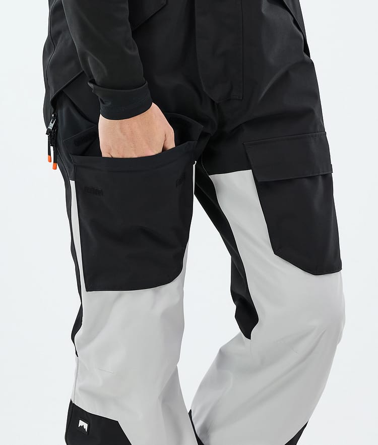 Montec Fawk Snowboardbukse Herre Black/Light Grey Renewed, Bilde 6 av 6
