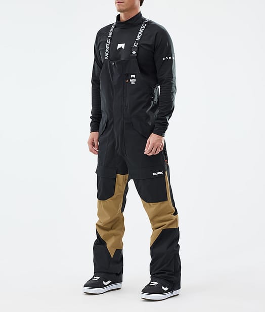 Montec Fawk Snowboardbukse Herre Black/Gold