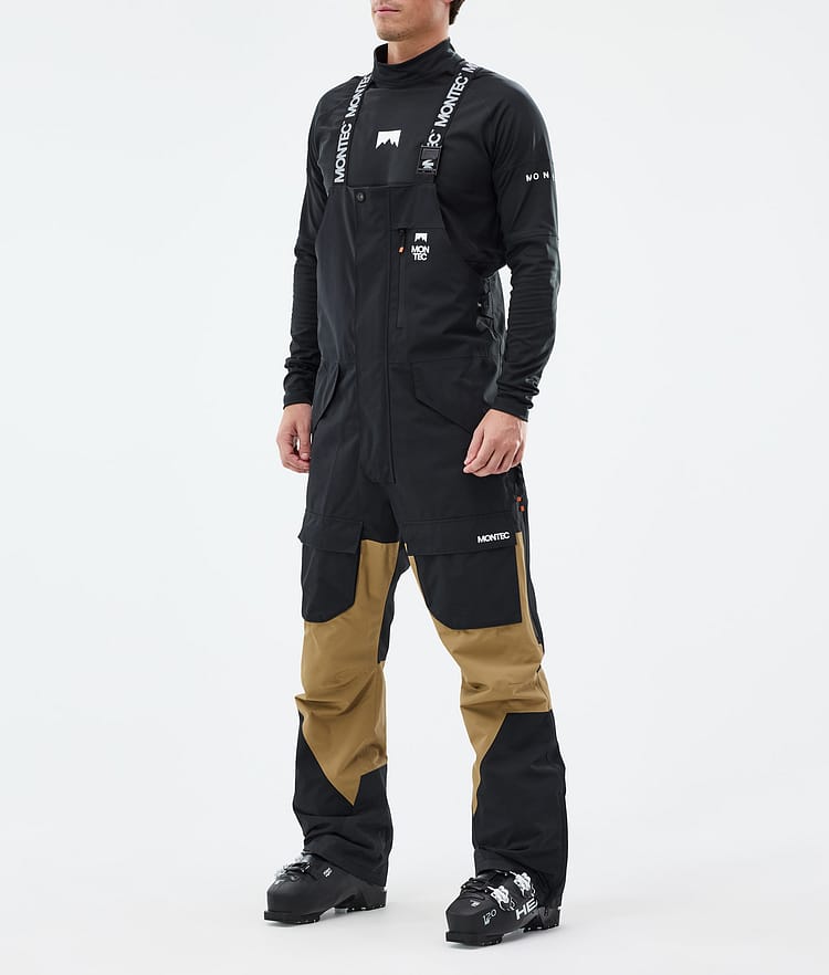 Montec Fawk Skibukse Herre Black/Gold, Bilde 1 av 6