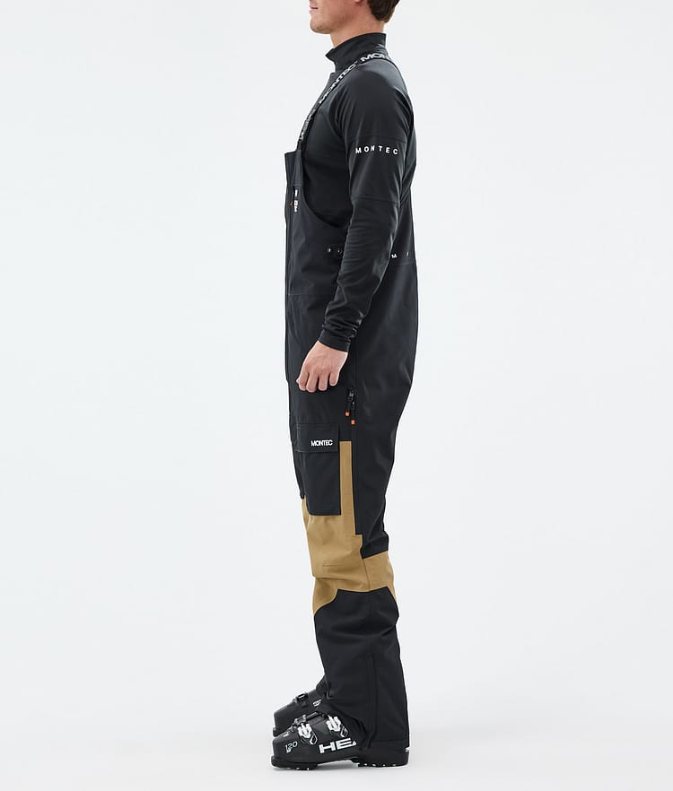 Montec Fawk Skibukse Herre Black/Gold, Bilde 2 av 6