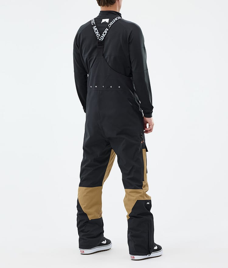 Montec Fawk Snowboardbukse Herre Black/Gold, Bilde 3 av 6