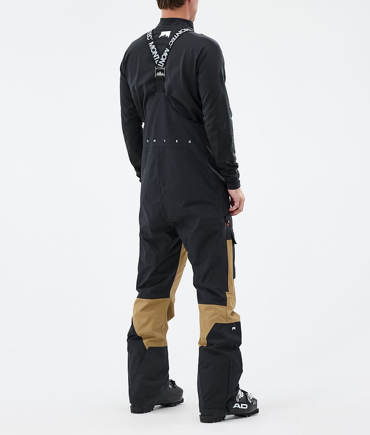 Montec Fawk Skibukse Herre Black/Gold, Bilde 3 av 6