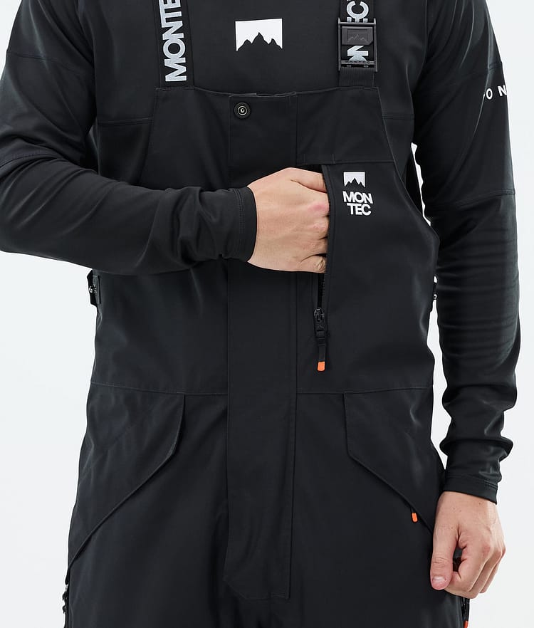 Montec Fawk Skibukse Herre Black/Gold, Bilde 5 av 6