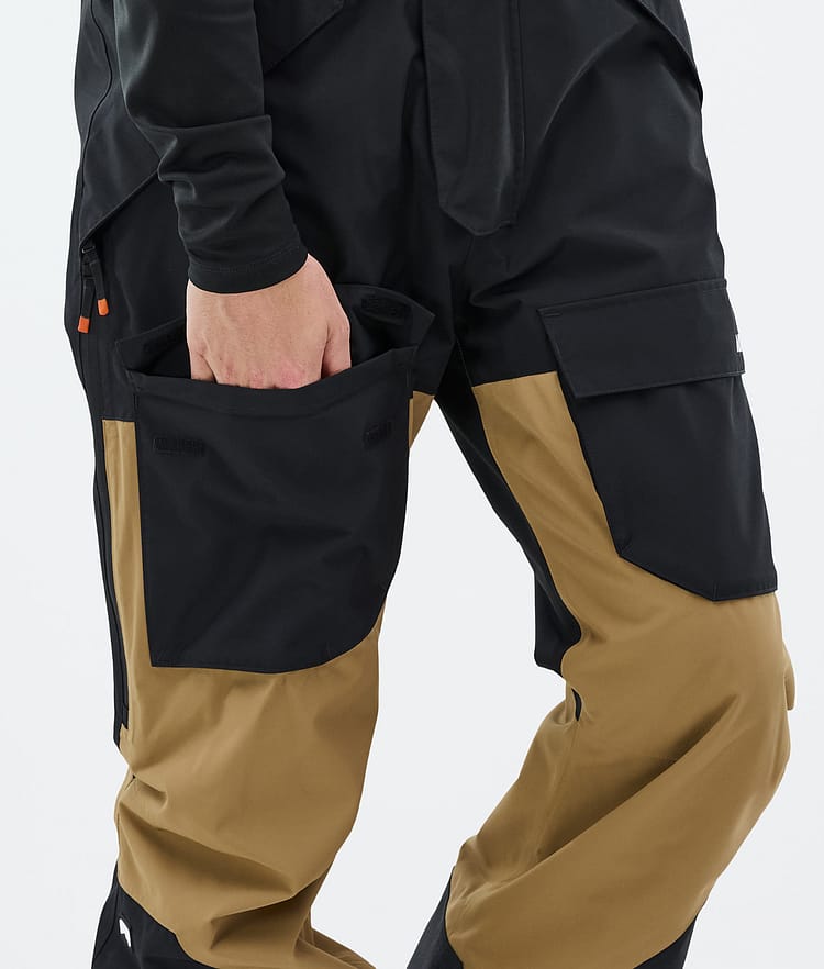 Montec Fawk Skibukse Herre Black/Gold, Bilde 6 av 6
