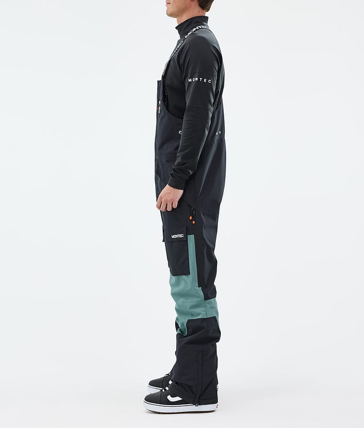 Montec Fawk Snowboardbukse Herre Black/Atlantic, Bilde 2 av 6