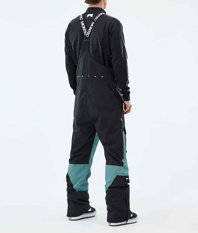 Montec Fawk Snowboardbukse Herre Black/Atlantic, Bilde 3 av 6
