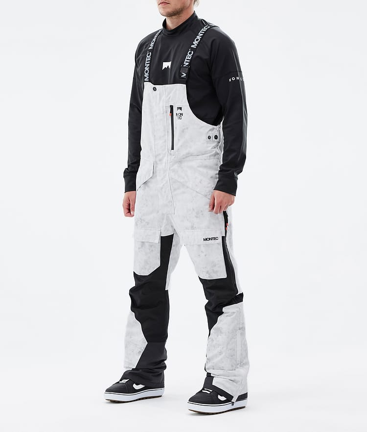 Montec Fawk Snowboardbukse Herre White Tiedye, Bilde 1 av 6