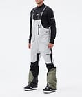 Montec Fawk Snowboardbukse Herre Light Grey/Black/Greenish, Bilde 1 av 6