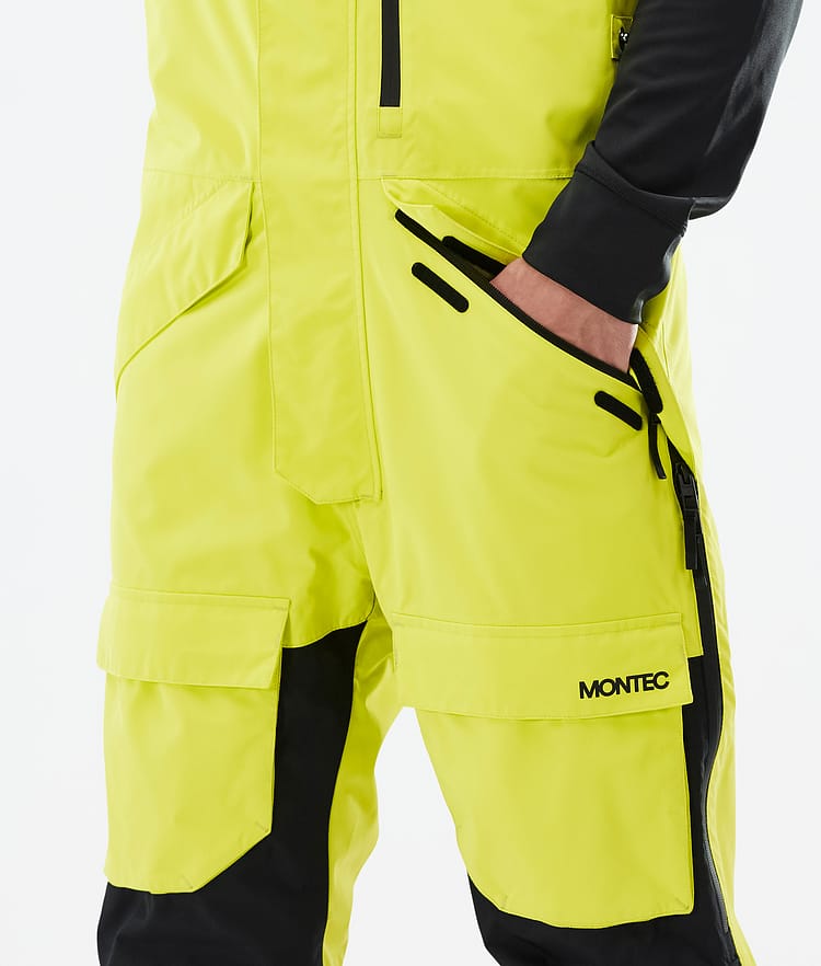 Montec Fawk Snowboardbukse Herre Bright Yellow/Black/Phantom, Bilde 4 av 6