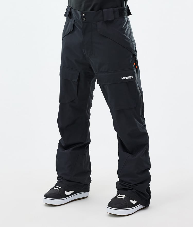 Montec Kirin Snowboardbukse Herre Black Renewed, Bilde 1 av 5