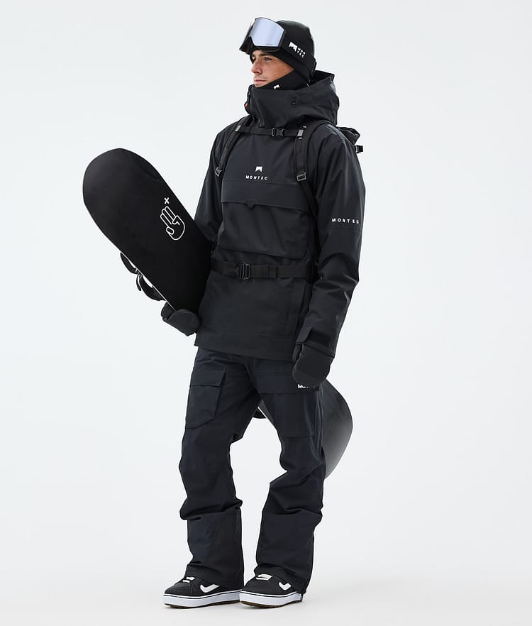 Montec Kirin Snowboardbukse Herre Black, Bilde 2 av 6